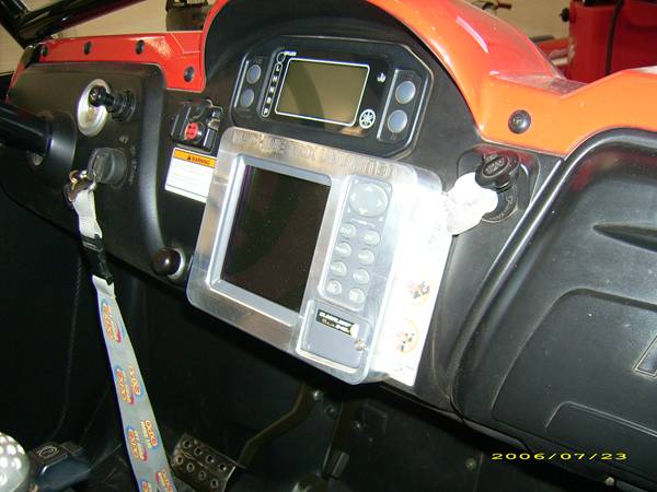 Billet Cover for Lowrance 540c GPS